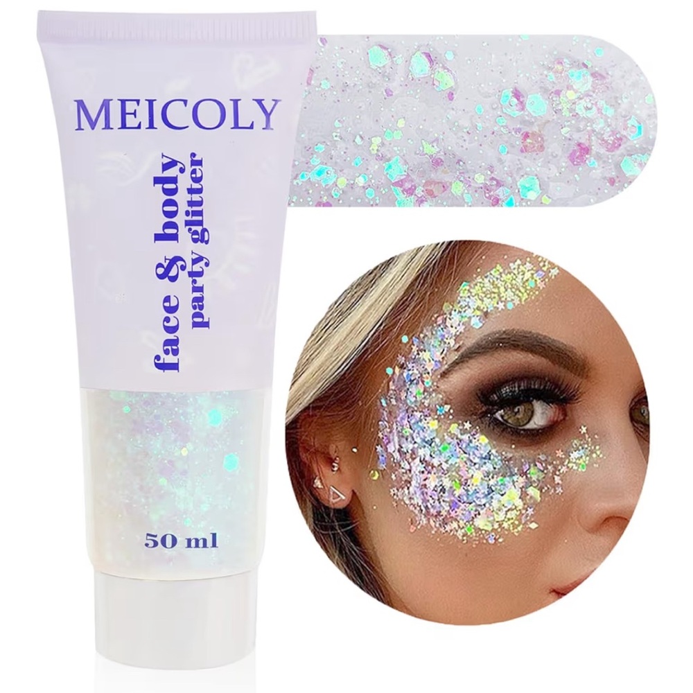 Meicoly Face & Body Glitter Gel
